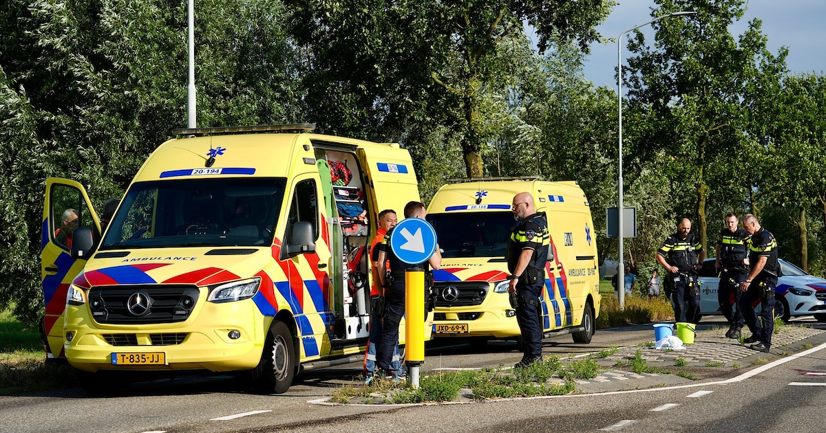 Zwaargewonde steprijder gevonden op weg in Made, politie gaat uit van val
