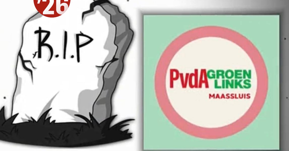 Partijen onthutst over ‘grafsteen’-TikTok van Leefbaar Maessluys: ‘Ik word hier niet vrolijk van’