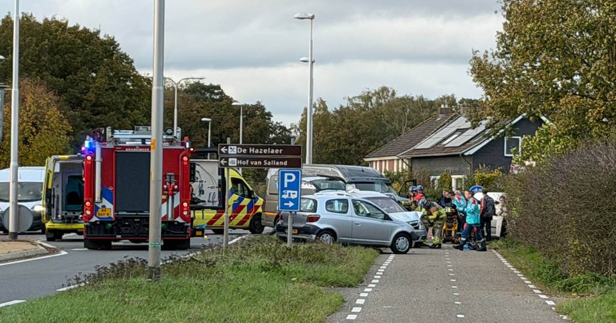 Meerdere gewonden bij ongeval in Hellendoorn