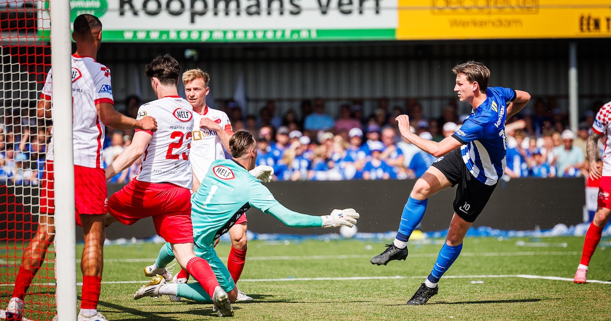 Kozakken Boys maakt het nog behoorlijk spannend, maar kan kampioensfeest niet verstoren