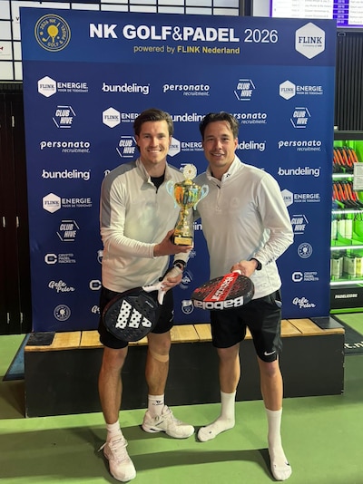 Jacco Swier en Mart Schepers eerste Nederlands kampioenen Golf & Padel