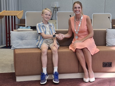 Bram Verkerk (10) is eerste kinderburgemeester van Nijkerk: ‘Ik wil luisteren naar alle kinderen’