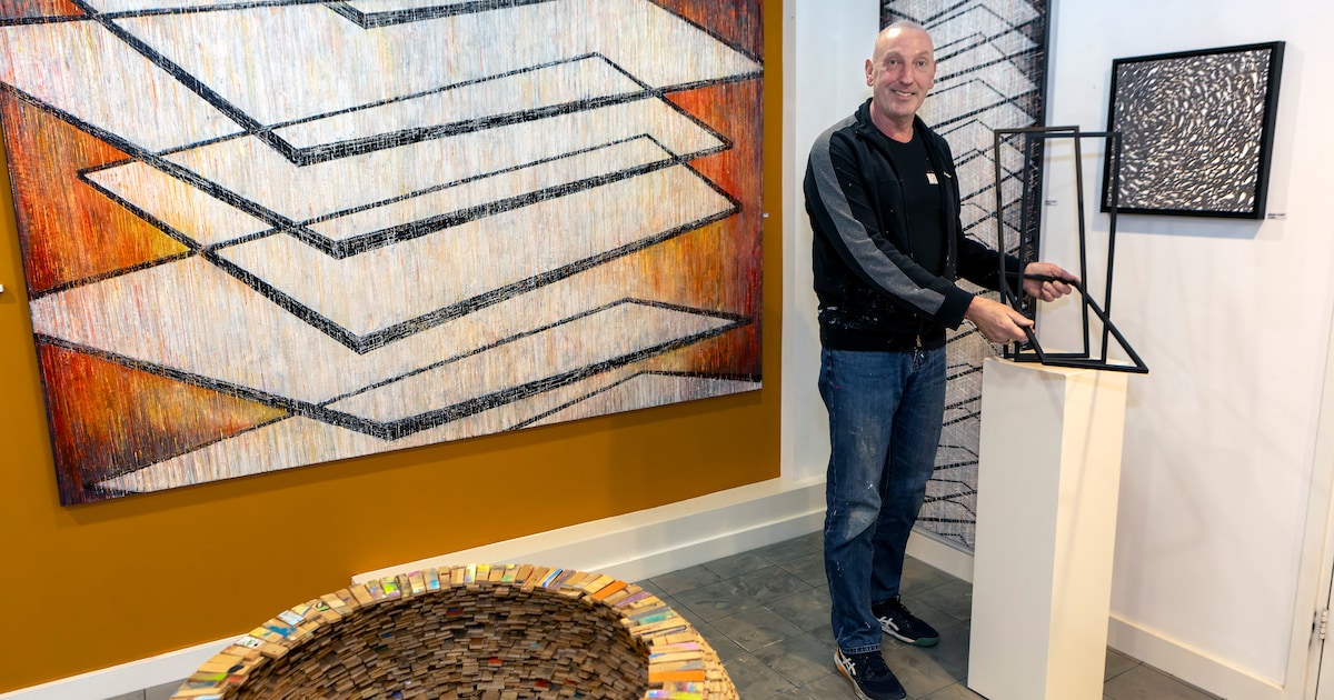 Kunstenaar Martin Copier verruilt Werkendam voor Gorinchem: ‘Kleiner wonen, groter werken’