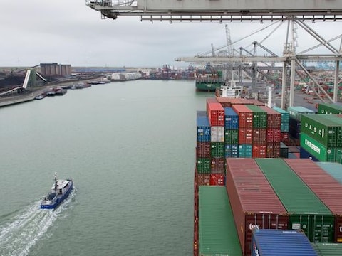 De Rotterdamse haven.