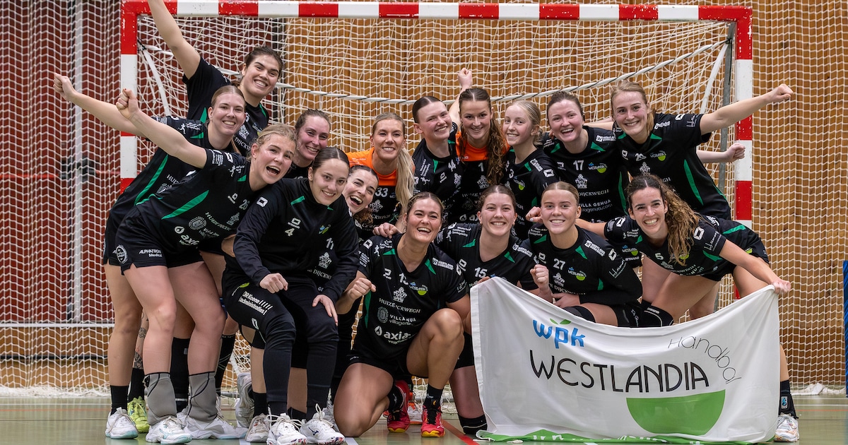 Spannende weken voor handbalsters Westlandia: historische stap naar de eredivisie gloort