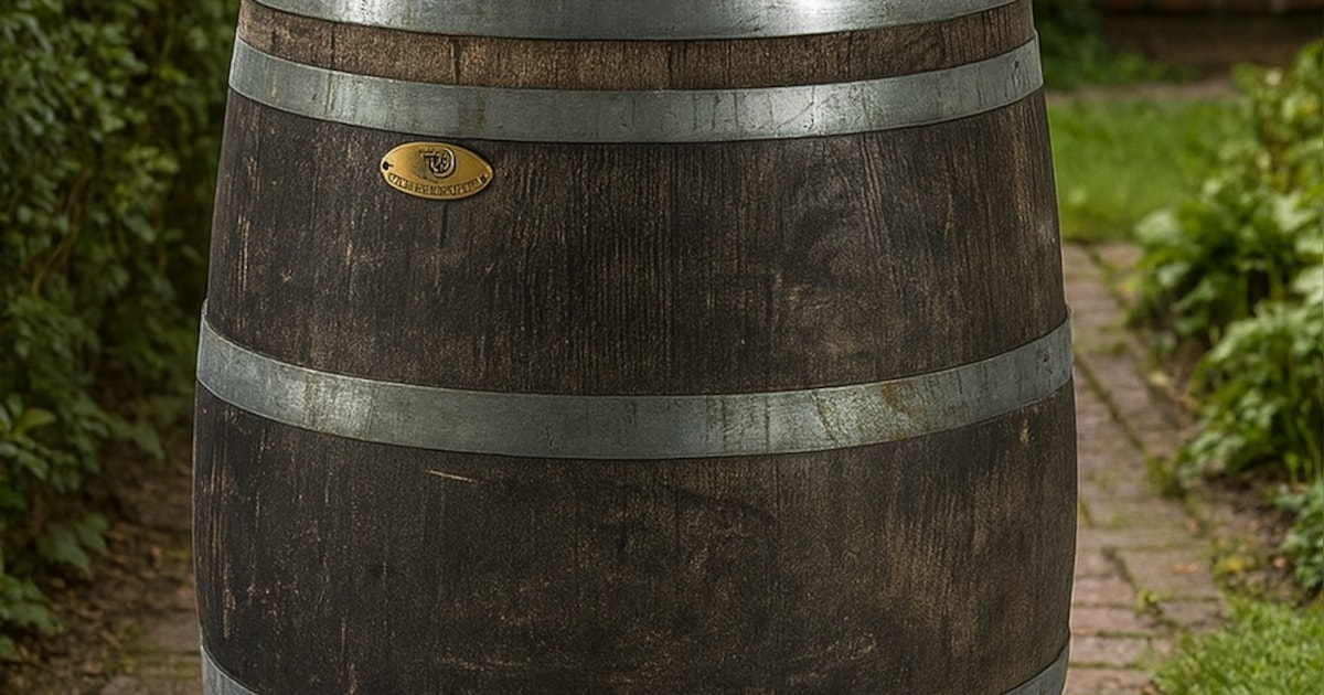 Gemeente Bergen geeft gratis regentonnen weg