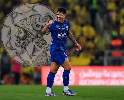 What the targeted Ajax striker lacks in physicality, he compensates for with his vision: this is Marcos Leonardo