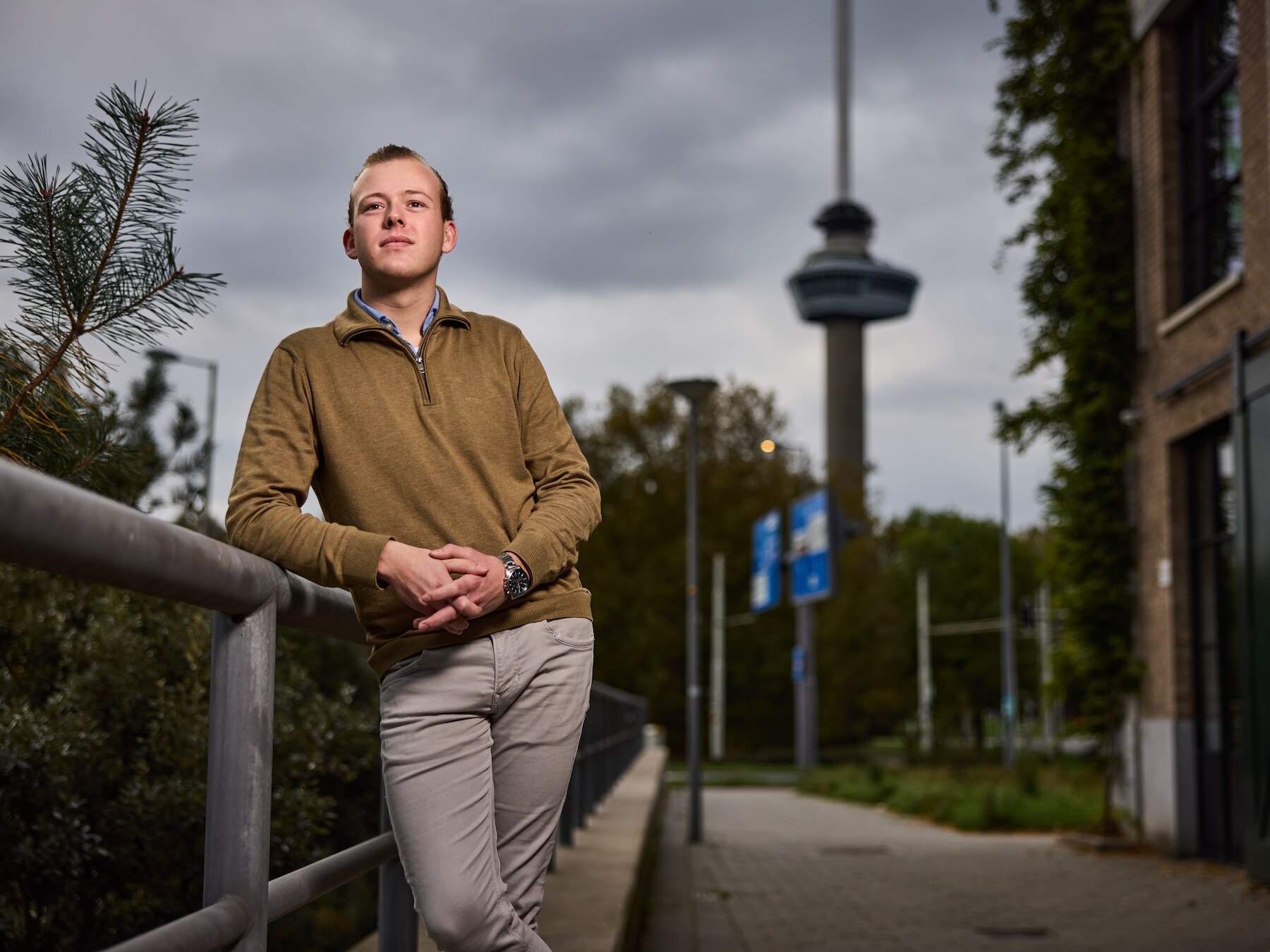 Eén minuut in het Journaal zette het leven van Jayden op zijn kop: ‘Ik ben niet snel bang, maar dit hakte er wel in’