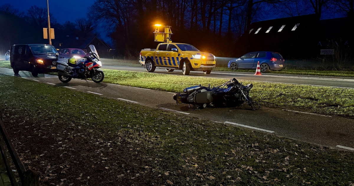 Motorrijder gewond na aanrijding met automobilist in Fleringen