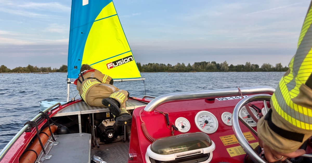 Grote zoektocht naar persoon in Vinkeveense Plassen na omgeslagen boot, maar hulp blijkt niet nodig