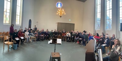 Projectkoor Gelderland zingt Tanejev in Arnhem