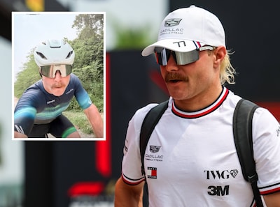 F1-coureur Valtteri Bottas fietst ruim 300 kilometer van Maleisië naar volgende GP in Singapore