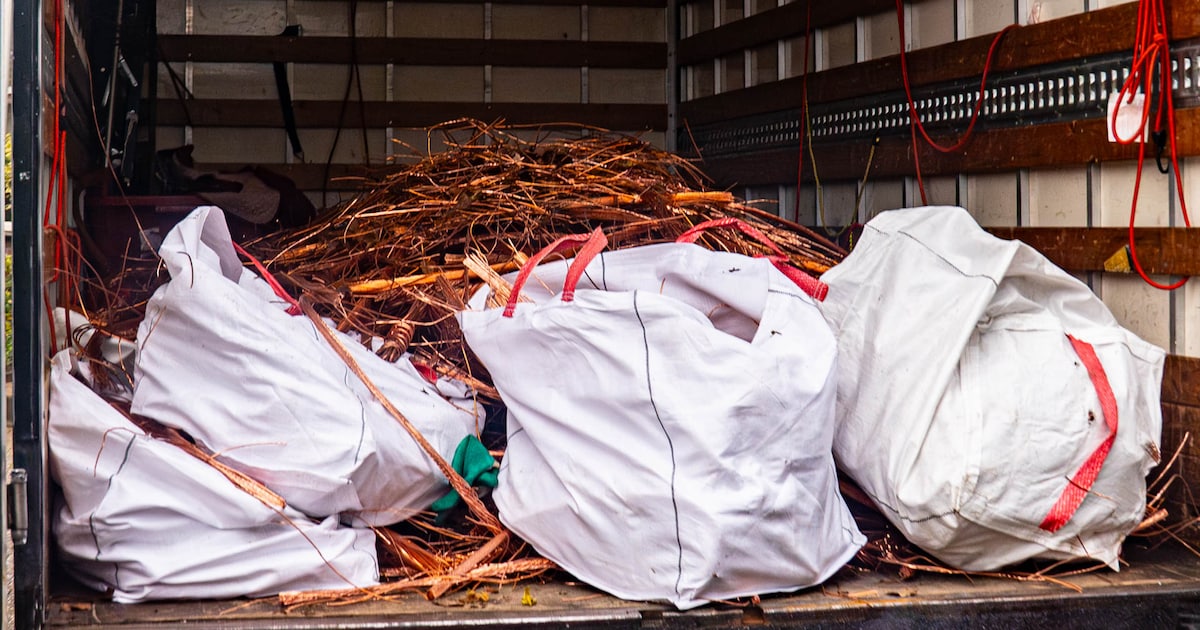 Vier verdachten aangehouden voor koperdiefstal in Helmond