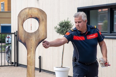 Vernieuwde brandweerkazerne in Nunspeet staat op het punt om te openen, dan gaat het alarm af