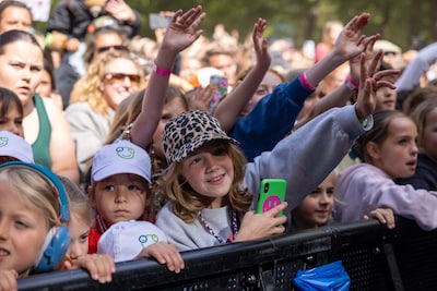 Face painting, swing ride and Silent Disco: this is the Bevrijdingspop Children's Festival in Haarlem