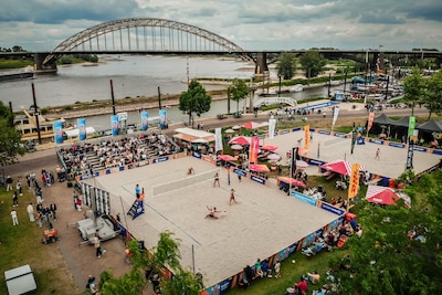 Toppers uit het beachvolleybal komen naar Nijmegen