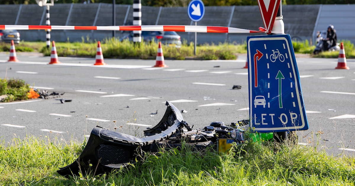 Motorrijder gewond na botsing met aut0 op N201 bij Hoofddorp