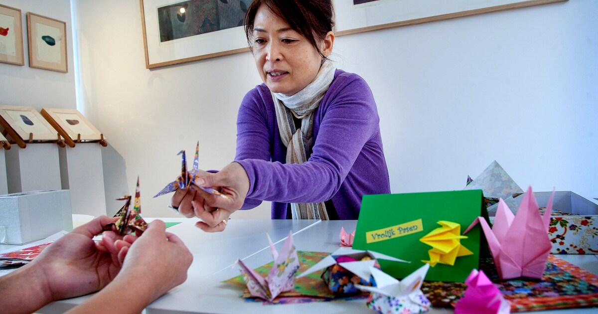 Origamicafé start weer in Westkapelle