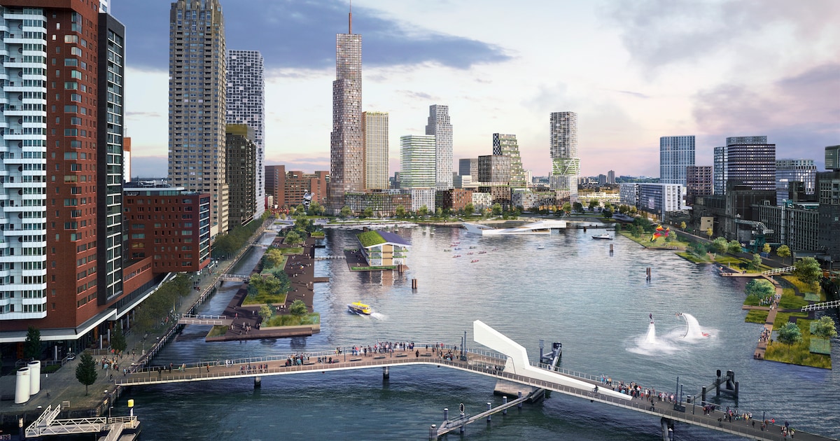 Stadsstrand is nog geen zekerheid in de nieuwe Rijnhaven | Regio | AD.nl