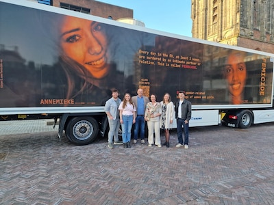 Indrukwekkend: dit weekend kun je in Arnhem naar de bios in een vrachtwagen