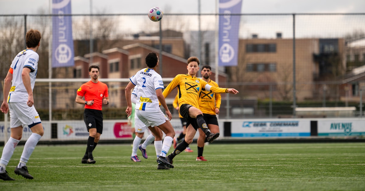 Unitas’30 blijft knokken voor lijfsbehoud na stevige tik bij koploper: ‘Gaat allemaal om die komende