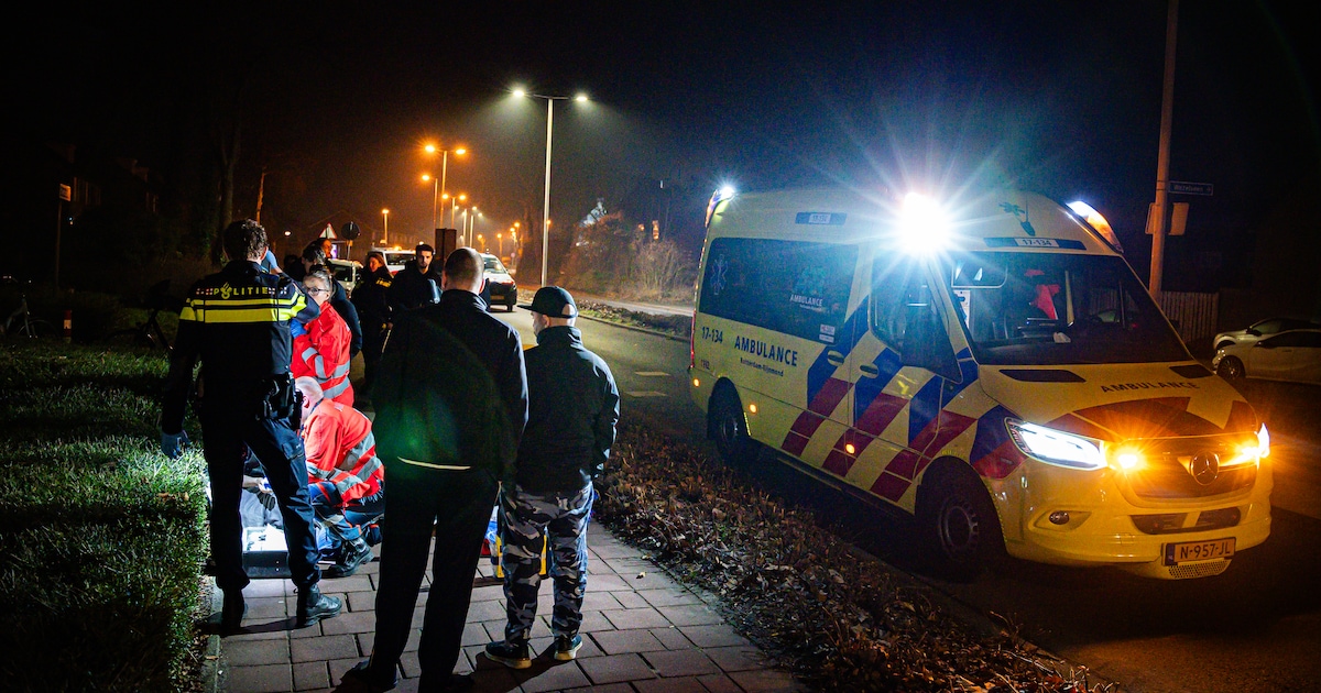 Fatbiker komt hard ten val en raakt gewond in Spijkenisse