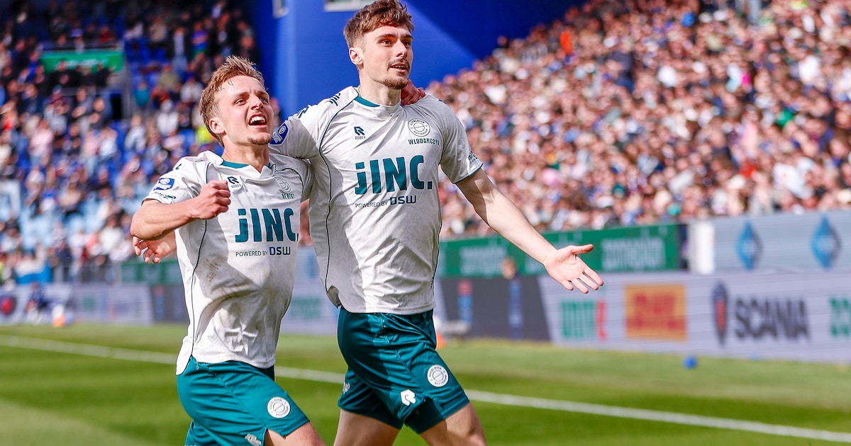 Excelsior pakt dankzij late goal Szymon Wlodarczyk belangrijk punt in Zwolle