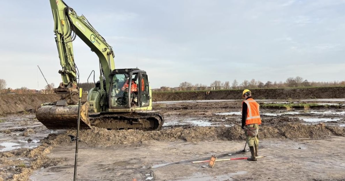 Prehistorische resten gevonden in Hekslootpolder