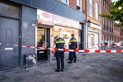 Poging tot overval op Poolse supermarkt in Rotterdam-Zuid, politie stelt mes veilig