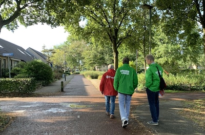 Schelden en duwen tijdens het flyeren in Helmond: ‘Het kan zo echt niet meer’
