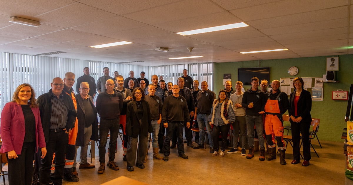 Burgemeester Oldambt bedankt buitendienst voor inzet na hevige sneeuwval