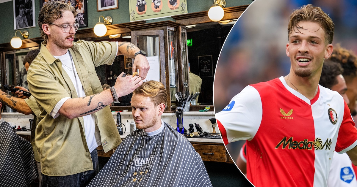 Feyenoorder Valente start nieuwe haartrend: 'Een mooi kapsel dat heel snel populair wordt'
