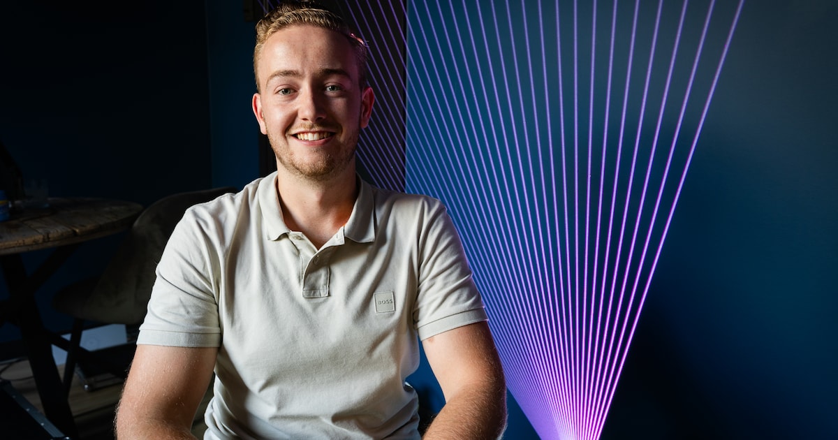 Daan van der Plas: ‘Lasershows kunnen vuurwerk niet vervangen, maar het is wel een prachtig alternat