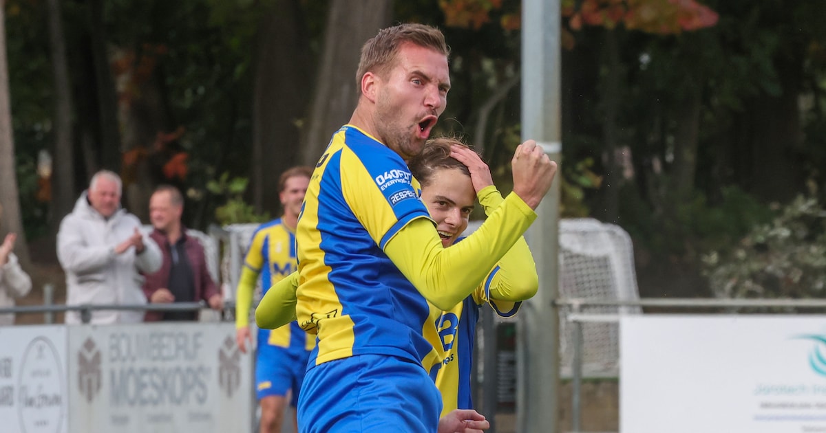 Youri van Brussel schiet Valkenswaard uit de gevarenzone: ‘Op een gegeven moment ging het vanzelf’