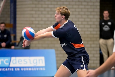 Dordtse volleyballers bekeren tegen kampioen Orion: ‘Vijf procent kans is nog hoog ingeschat’
