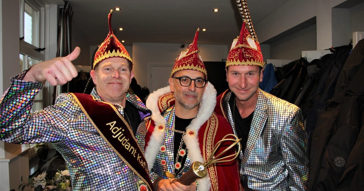 Vinkel krijgt prins en twee adjudanten | Den Bosch