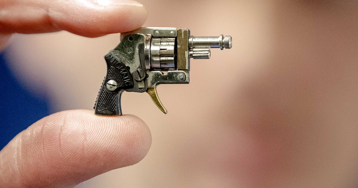 Politie Lelystad neemt revolver van 4 centimeter in beslag: ‘Kun je iemand mee verwonden’