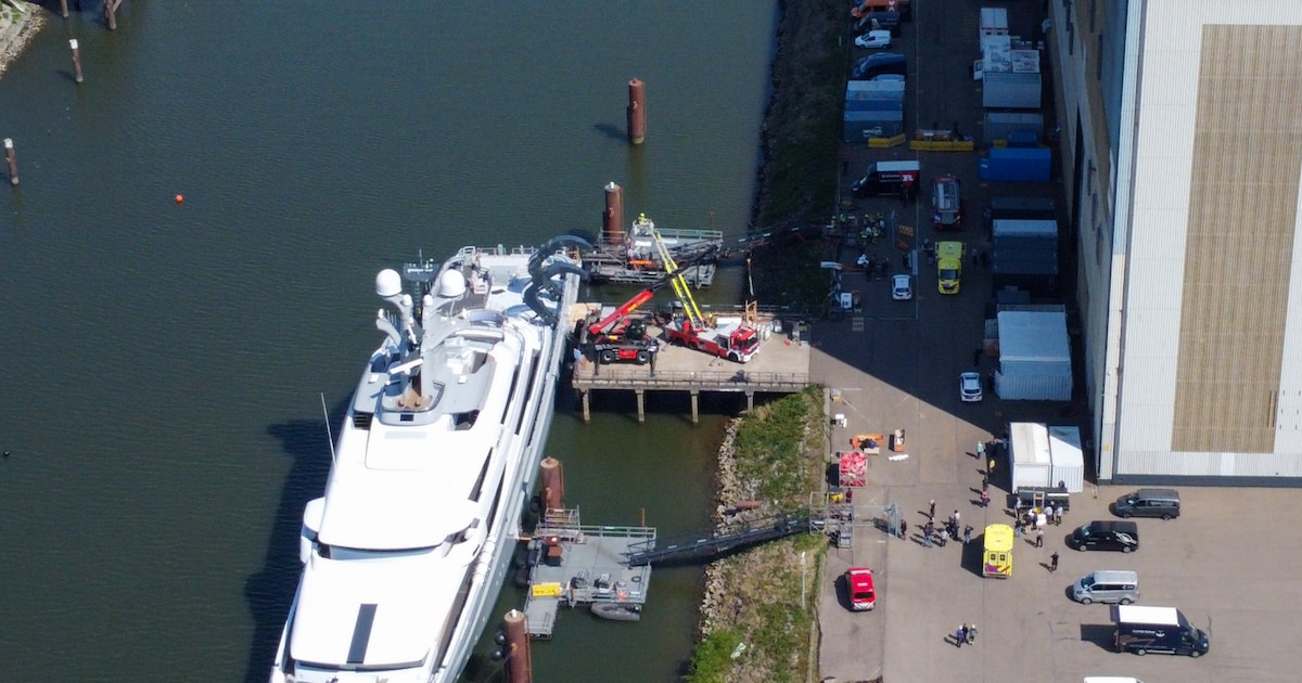 Medewerker gevallen op jacht bij Oceanco in Zwijndrecht
