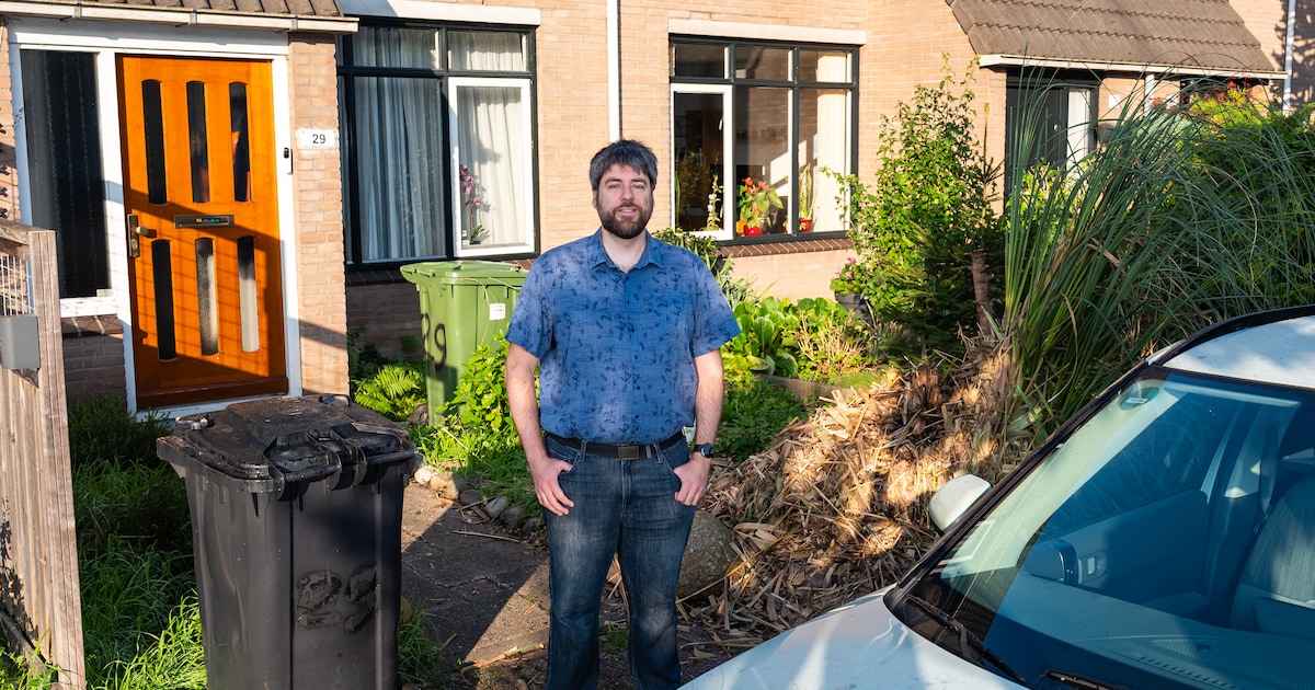 Betaald parkeren? Frank (35) ruilt zijn voortuin in voor gratis ...