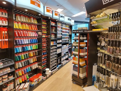 Een kloddertje roze hier! Hier in Zoetermeer koop je teken- en schilderspullen