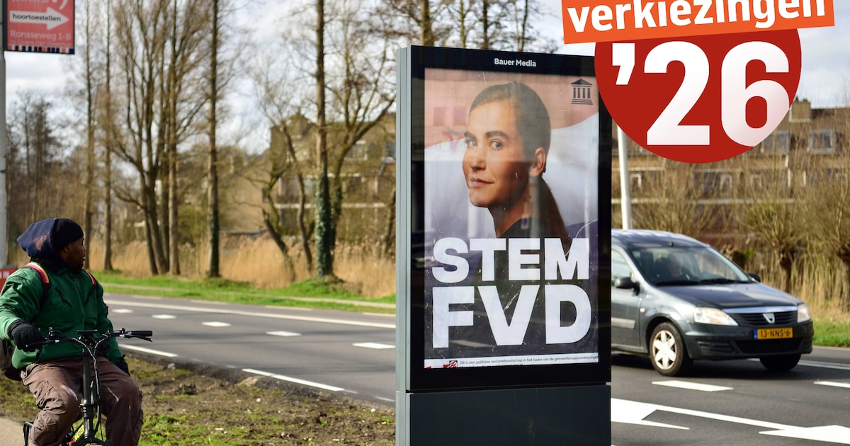 FVD doet niet mee aan verkiezingen in Gouda, toch prijken posters overal: dit is waarom