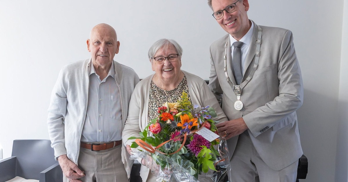 Echtpaar In de Braek-Lemmens viert briljanten huwelijk in Margraten