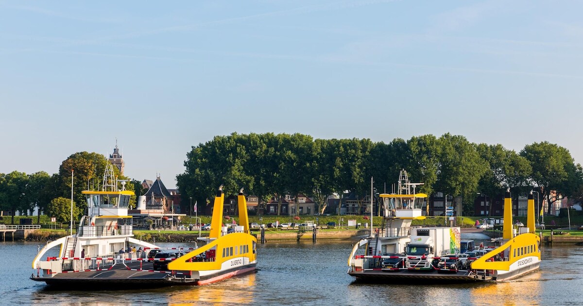 Krimpenerwaard grijpt in na chaos bij veerponten: verkeersregelaars ingezet