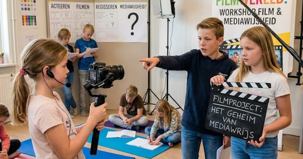 Bibliotheek Midden-Drenthe zet jong talent op podium tijdens Kinderboekenweek