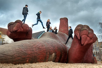 Feestaardvarken naar Park Sonsbeek? Niet doen, zegt de Rijksdienst (drie keer)
