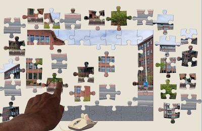 Puzzel: schuif en ontdek een stukje Haagse historie