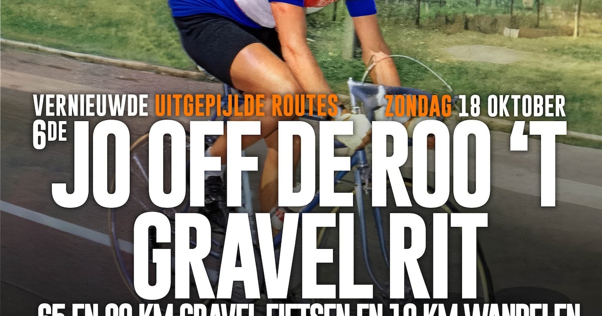 Jo of the Roo ‘t Graveltocht biedt nu ook startgelegenheid aan wandelaars