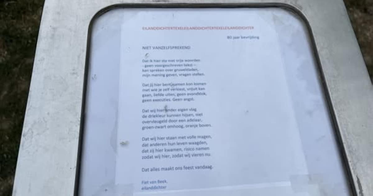 Texel zoekt nieuwe Eilanddichter voor drie jaar