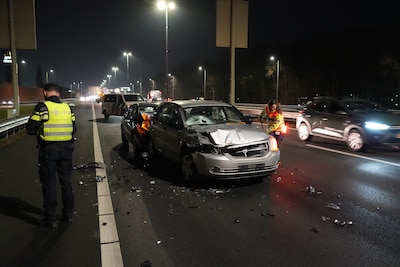 Ongelukken zorgen voor flinke vertraging op A28 bij Zwolle
