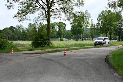 Fosforgranaat gevonden in Ooijpolder, wegen afgezet en EOD ingezet